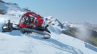 Préparation du domaine  Damage Pistenbully 600 W  Winter Resort Simulator 2 [upl. by Apurk947]