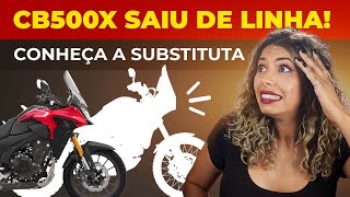 ADEUS CB500X CONHEÇA A HONDA NX500 SUBSTITUTA DA CB 500X NX500 MOTOR PAINEL E MAIS  LANÇAMENTO [upl. by Aliuqehs]