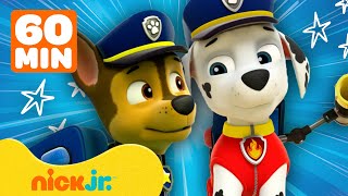 PAW Patrol  Chase amp Marshalls beste Rettungsmissionen 🚨  1 Stunde Compilation  Nick Jr [upl. by Pelag]