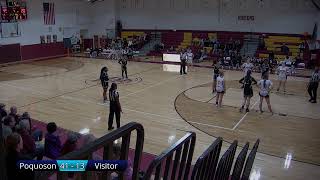 Poquoson Girls Basketball v Smithfield [upl. by Weintrob]