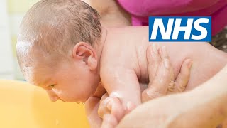 How do I bath my baby  NHS [upl. by Fairfax]