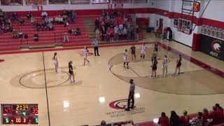 Clarksville High School vs Waldron High School Womens Varsity Basketball [upl. by Boylan]