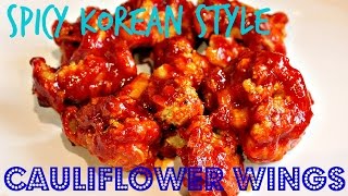 SPICY KOREAN CHICKEN RECIPEVEGANIZED  Cheap Lazy Vegan [upl. by Icul]