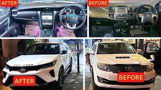 Fortuner Modified Dashboard Included ✅  Type 2 Converted into Legender ✅  Toyota Fortuner 2024 [upl. by Jacklin]