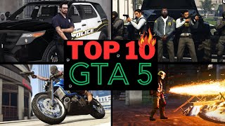 TOP 10 GTA 5 ROLEPLAY SERVERS OF 2024  PS5 PS4 XBOX 1 amp XBOX SERIES X [upl. by Temirf]