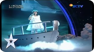 Putri Ariani sings quotMy Heart Will Go Onquot  RESULT SHOW  Indonesias Got Talent [upl. by Aciretehs854]