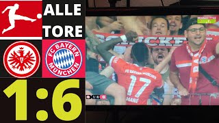 Eintracht Frankfurt vs FC Bayern München 16 ALLE TORE ALLE HIGHLIGHTS [upl. by Welch]