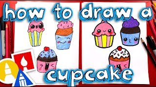 How To Draw Funny Cupcakes [upl. by Chretien]