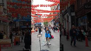 Listen to an amazing Lose control song cover by a street artist in London Chinatown [upl. by Walburga]