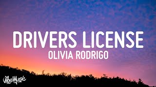 Olivia Rodrigo – drivers license Lyrics [upl. by Asiret]