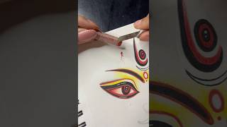 Celebrate Navratri Draw Durga Mata in Minutes micarts art navratri durgamaa durga beautiful [upl. by Karita]