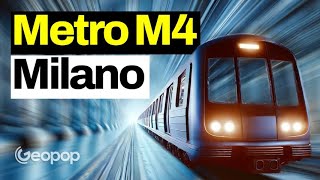 Gli aspetti tecnici della costruzione della nuova metropolitana M4 la linea blu di Milano [upl. by Idnod]