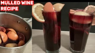 MULLED WINE RECIPEHOW TO MAKE MULLED WINE WINE RECIPES MULLED WINECOCKTAIL DRINKSCOCKTAIL WINE [upl. by Leodora813]