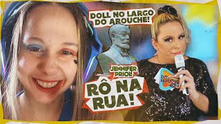 REACT RÔ NA RUA  LARGO DO AROUCHE  Tour pelas estátuas mais tolas de SP [upl. by Nonnairb]