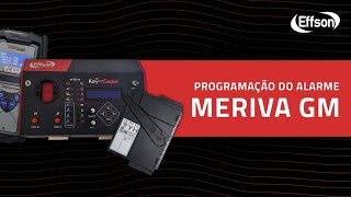 Key Coder  Programação do Telecomando do Alarme Meriva  GM Effson [upl. by Licastro]