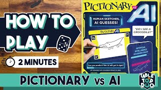 How to Play Pictionary Vs AI Rules in 2 minutes [upl. by Carlick]