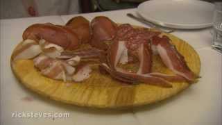 Florence Italy Antipasti Feast  Rick Steves’ Europe Travel Guide  Travel Bite [upl. by Adniralc]