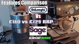 Delonghi Dedica EC785 vs Sage Barista Express Impress sagebaristaexpress delonghidedica espresso [upl. by Nosiram]