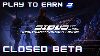 Sidus Heroes P2E closed beta gameplay [upl. by Atinas]