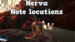 Island Nerva Explorer notes locations 130 Ark Survival Evolved  Ninjakiller560 [upl. by Akimed]