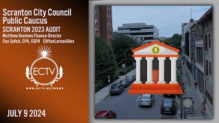 Scranton City Council Public Caucus 7924 [upl. by Urbai]