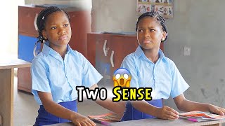 Two Sense  Mark Angel Comedy Success In School [upl. by Chor]