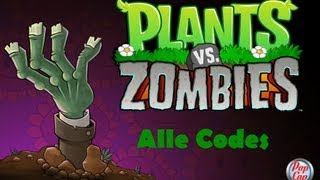 Pflanzen gegen Zombies  Alle Codes HD [upl. by Alcock]