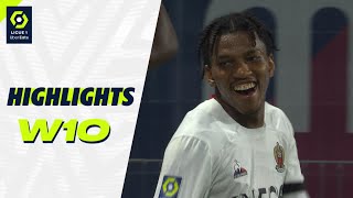 Highlights Week 10  Ligue 1 Uber Eats  20232024 [upl. by Goth]