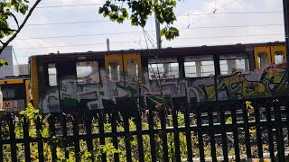 Tyne amp Wear Metro Gosforth Depot  The Avoiding Line 05102024 [upl. by Minnnie]