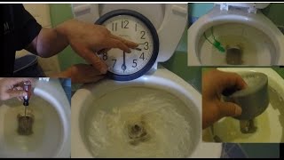 Slow Draining Easy 5 Seconds Toilet Flush Test and Solving the Slow Flush Mystery [upl. by Kruse319]