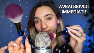 LA COMBO ASMR MIGLIORE DI SEMPRE  Tongue cliking  brushing camera  brushing face [upl. by Ardnasella]