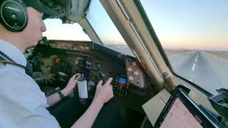 COCKPIT VIEW  BOEING 767300F TAKEOFF [upl. by Deirdre]