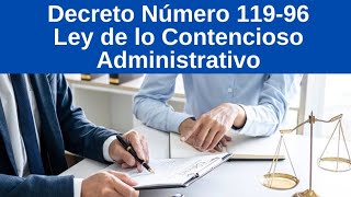 Ley de lo Contencioso Administrativo [upl. by Dranoel157]