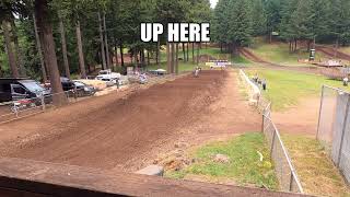 Going Down at Washougal Mx Classic 7 [upl. by Smada]