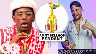 Jeweler Critiques Celebrity Chains amp Pendants Drake Tyler the Creator Polo G amp More  GQ [upl. by Manas20]