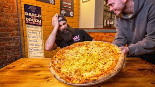 BEAT THIS ALL YOU CAN EAT PIZZA SLICE RECORD AND YOU EAT FOR FREE  BeardMeatsFood [upl. by Aibos473]