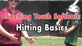 Coaching Youth Softball Hitting Basics [upl. by Oinolopa510]