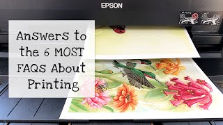 How to Make Prints of Your Art  Tips for Beginner Artists [upl. by Raine561]