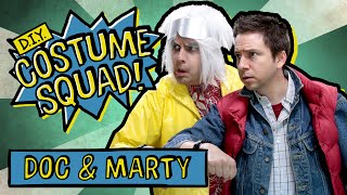 Make Your Own Doc amp Marty Costumes  DIY Costume Squad [upl. by Trab]