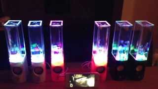 Rudimental LED Water Speakers [upl. by Mareld237]