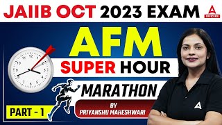 JAIIB October 2023 Exam  JAIIB AFM Marathon Class  Part 1 [upl. by Neelyaj]