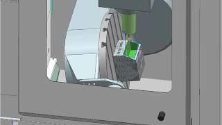 Trochoidal 5 axis milling NX 11 [upl. by Aldric]