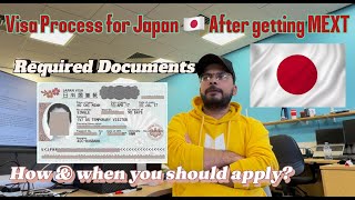 Japan Visa Process for MEXT Scholars MEXT Scholarship Japanese Embassy HindiUrdu AwaisVlogs [upl. by Gerome]