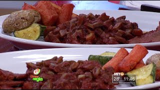 Gente Regia  Nopales con carne de res en salsa macha [upl. by Schlessel]