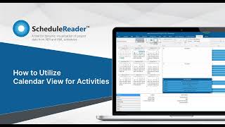 How to Utilize Calendar View for Activities in ScheduleReader [upl. by Bianka]