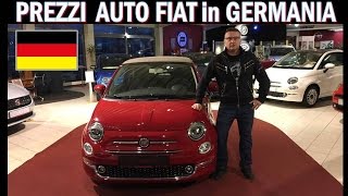 PREZZI AUTO FIAT in GERMANIA [upl. by Zara]