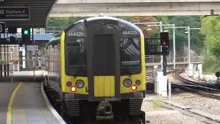 South Western Railway Class 444020 Departure Bournemouth for Weymouth [upl. by Aiasi]