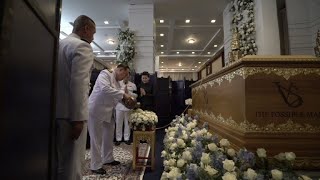 Thai elite mourn Leicester City owner Vichai at funeral [upl. by Perice673]