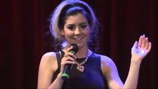 HD Marina and the Diamonds  Interview YouTube Presents 15072012 [upl. by Hoffmann]