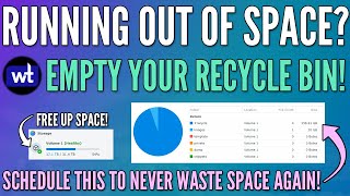 How to Empty the Recycle Bin On a Synology NAS  TUTORIAL [upl. by Jegar901]